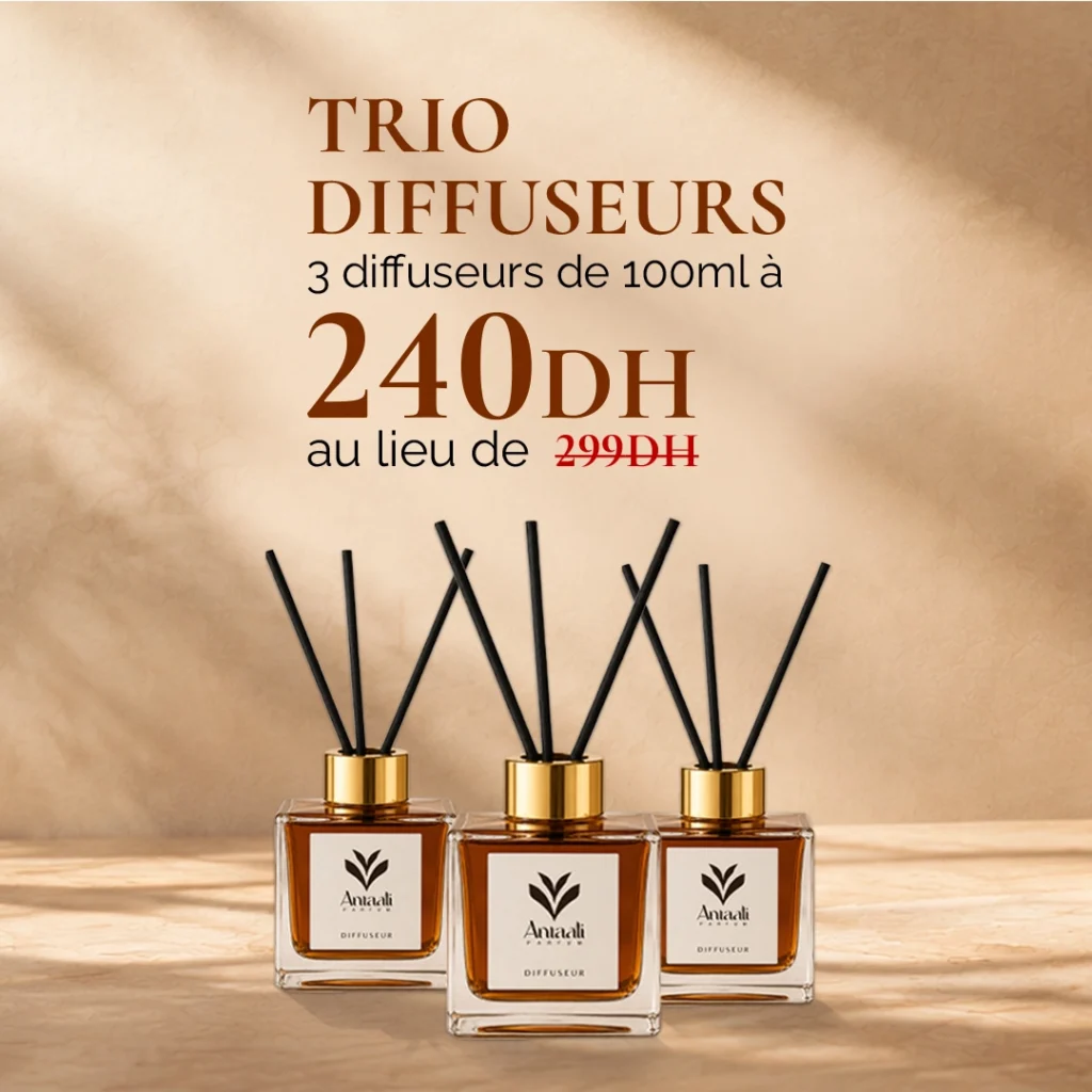 Trio Diffuseurs — 3 Diffuseurs 100ml