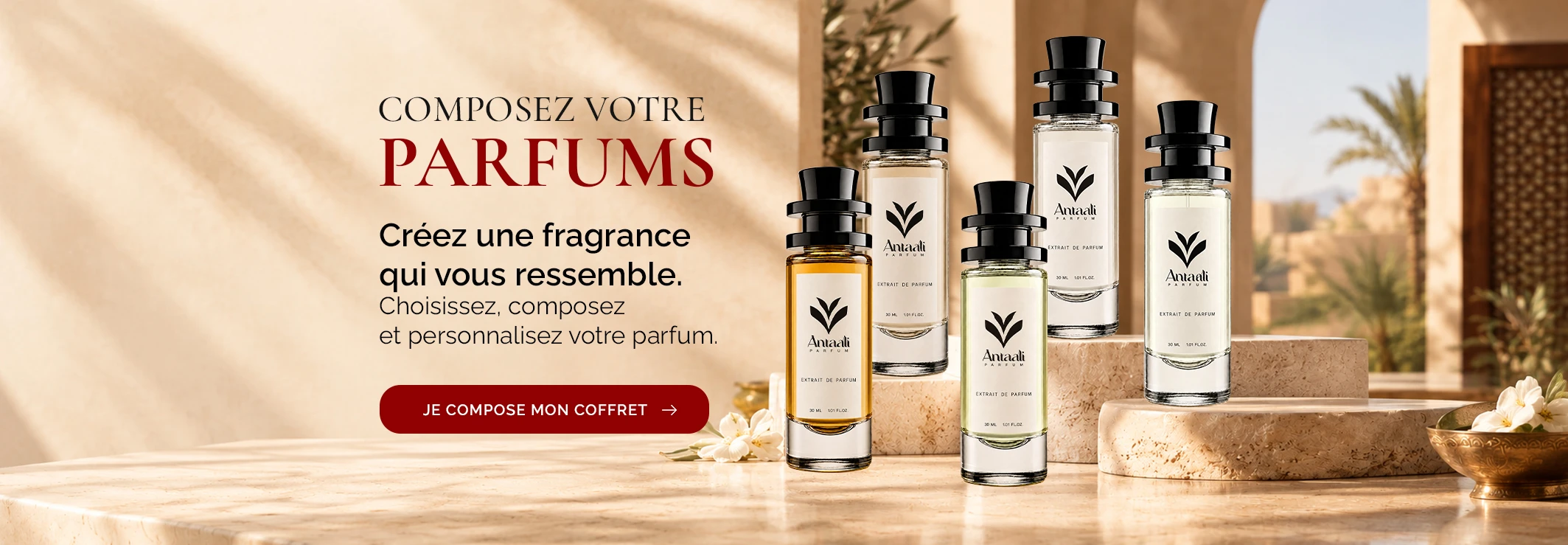 Pack Prestige — 5 parfums 30ml